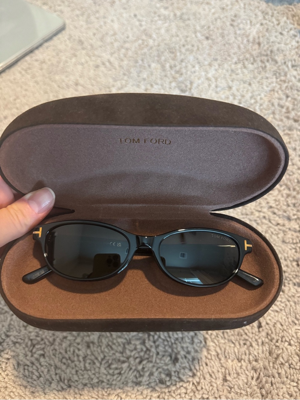 Authentic Tom Ford Chloe Oval Sunglasses